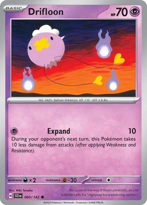Drifloon - Reverse Holo