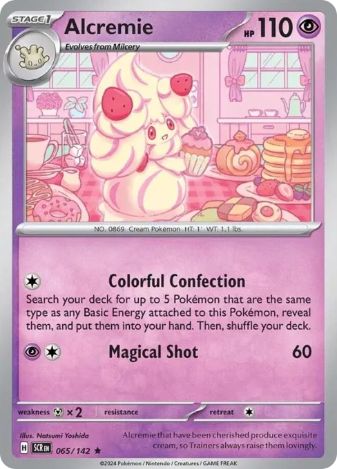 Alcremie - Reverse Holo