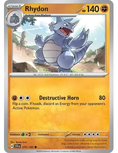 Rhydon - Reverse Holo