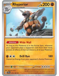 Rhyperior - Reverse Holo