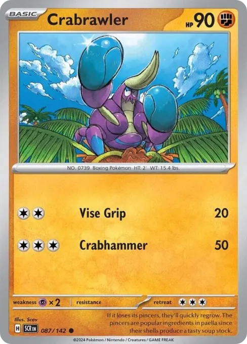Crabrawler - Reverse Holo