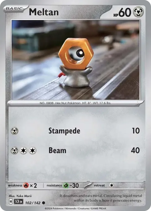 Meltan - Reverse Holo
