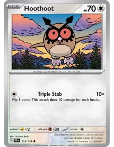 Hoothoot - Reverse Holo
