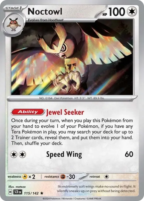 Noctowl - Reverse Holo