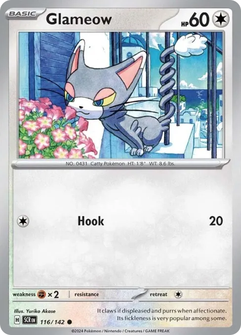 Glameow - Reverse Holo