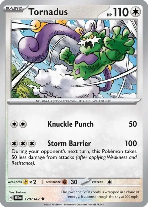 Tornadus - Reverse Holo