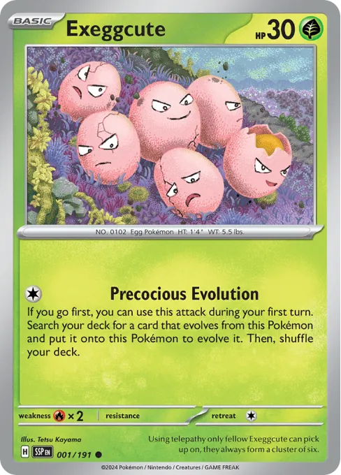 Exeggcute - Reverse Holo