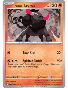 Paldean Tauros - Reverse Holo