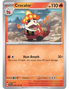 Crocalor - Reverse Holo