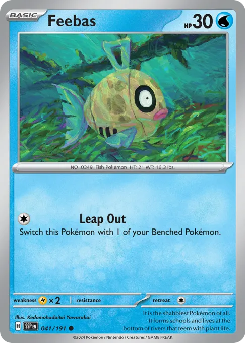 Feebas - Reverse Holo