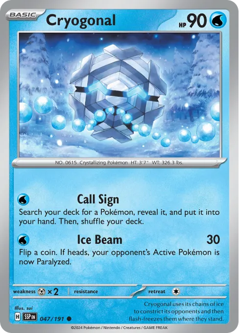 Cryogonal - Reverse Holo