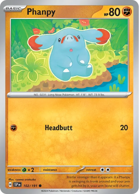 Phanpy - Reverse Holo