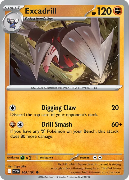 Excadrill - Reverse Holo