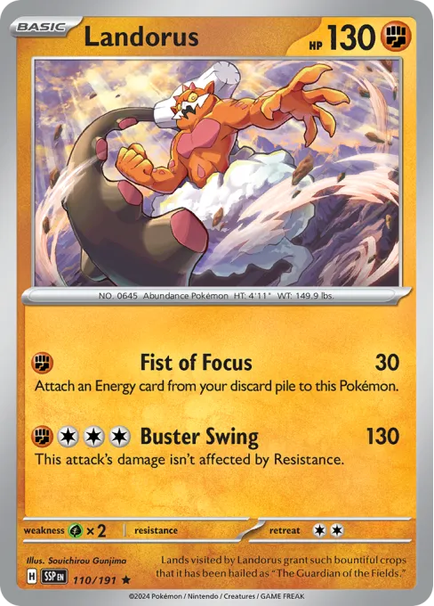 Landorus - Reverse Holo