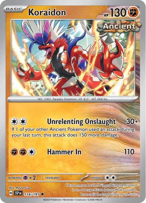 Koraidon - Reverse Holo