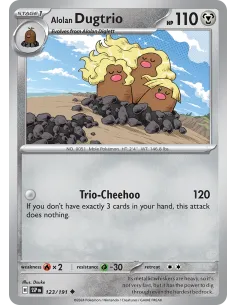 Alolan Dugtrio - Reverse Holo