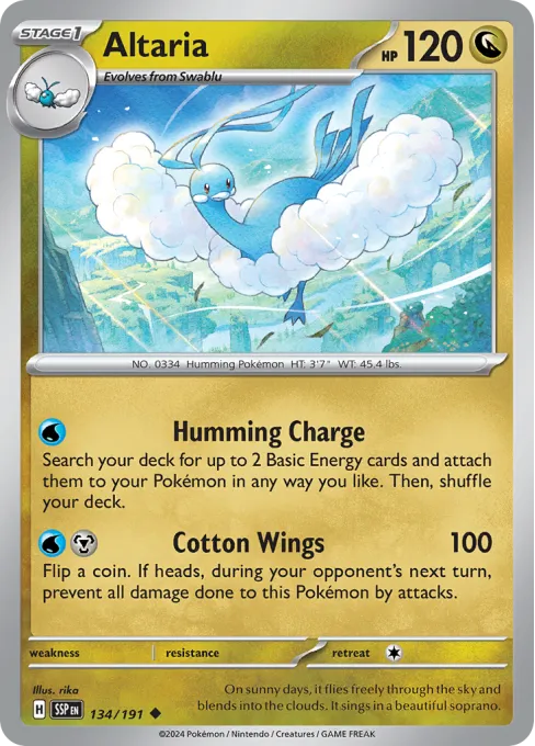 Altaria - Reverse Holo