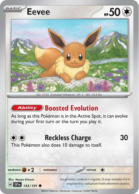 Eevee - Reverse Holo