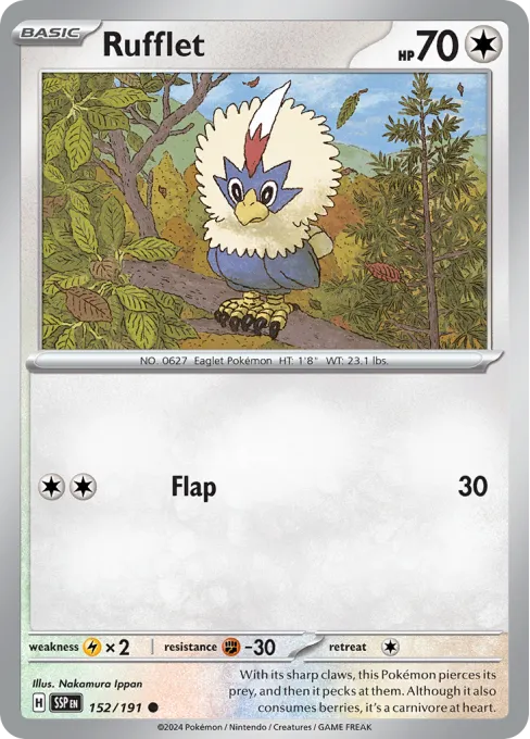 Rufflet - Reverse Holo