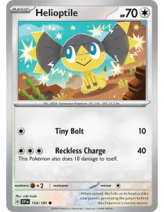 Helioptile - Reverse Holo