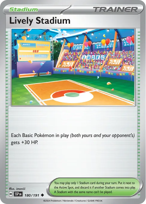 Lively Stadium - Reverse Holo