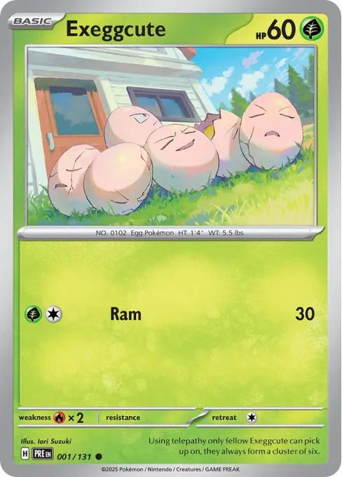 Exeggcute - Reverse Holo