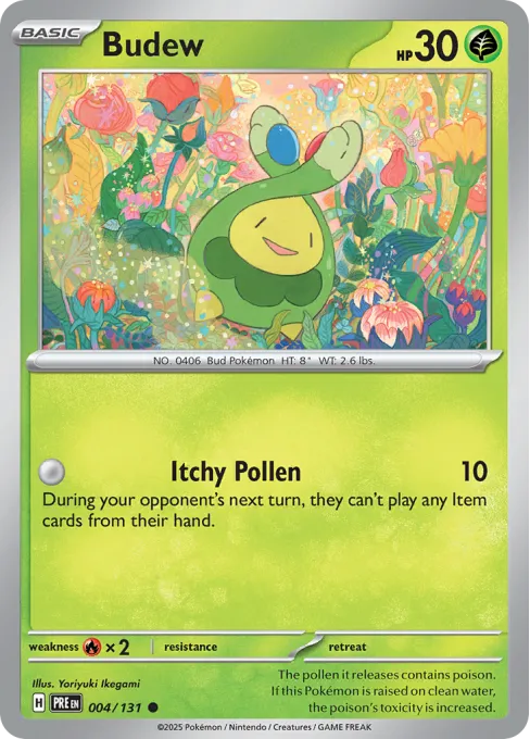 Budew - Reverse Holo
