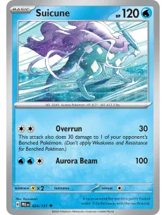 Suicune - Reverse Holo