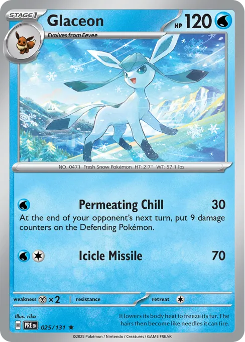 Glaceon - Reverse Holo