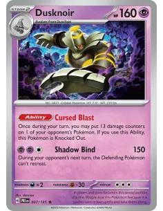 Dusknoir - Reverse Holo