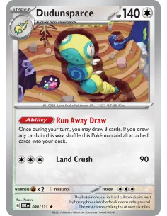 Dudunsparce - Reverse Holo