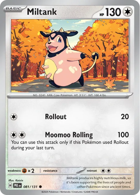 Miltank - Reverse Holo
