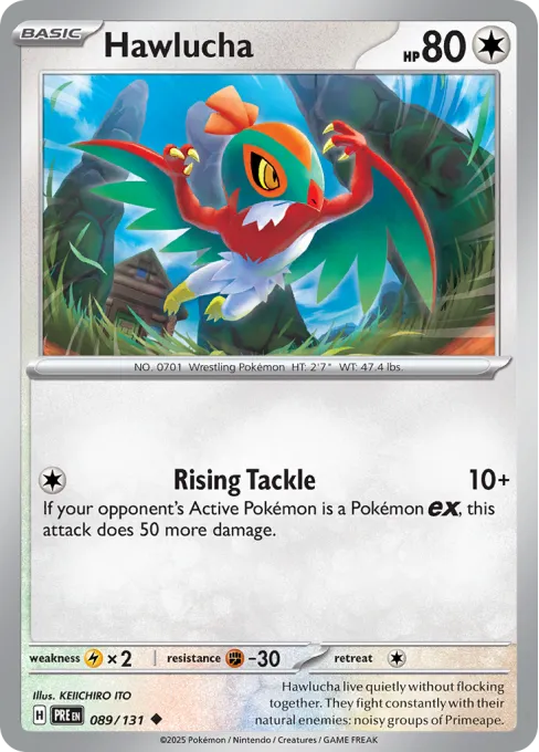 Hawlucha - Reverse Holo