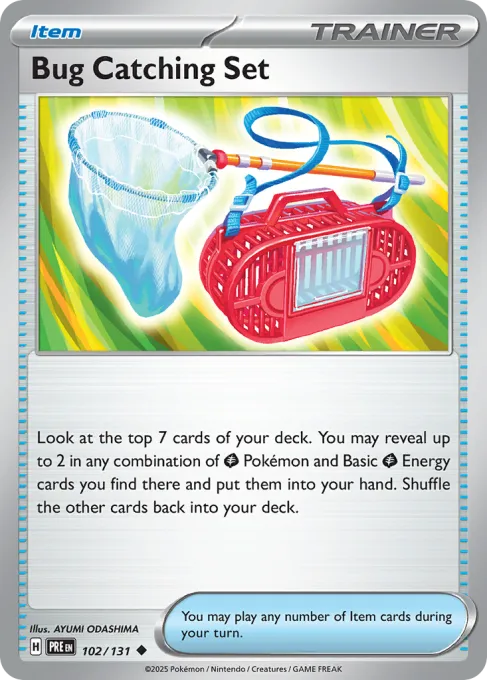 Bug Catching Set - Reverse Holo