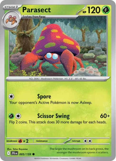 Parasect - Reverse Holo