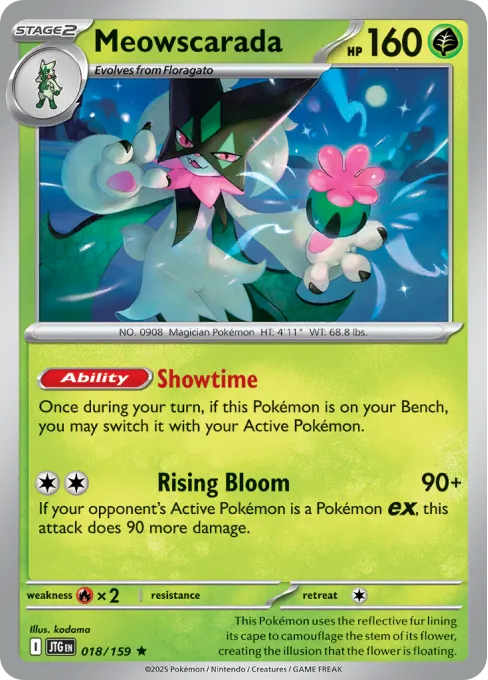 Meowscarada - Reverse Holo