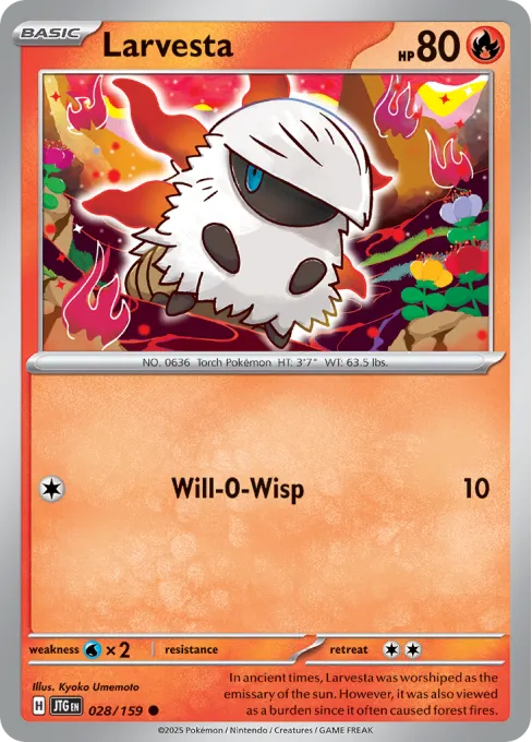 Larvesta - Reverse Holo