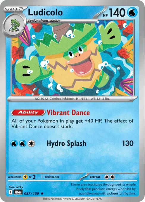 Ludicolo - Reverse Holo