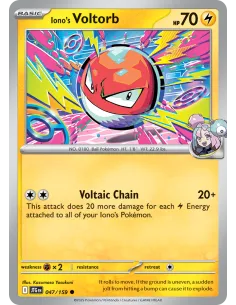 Iono's Voltorb - Reverse Holo