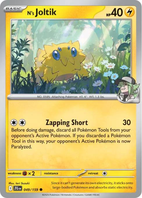 N's Joltik - Reverse Holo