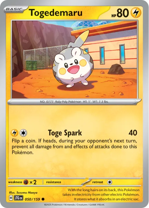 Togedemaru - Reverse Holo