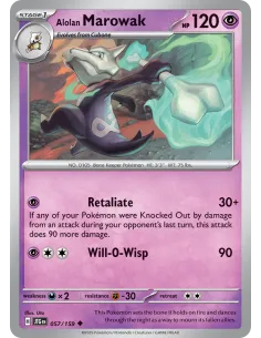 Alolan Marowak - Reverse Holo