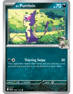 N's Purrloin - Reverse Holo
