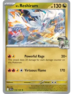 N's Reshiram - Reverse Holo