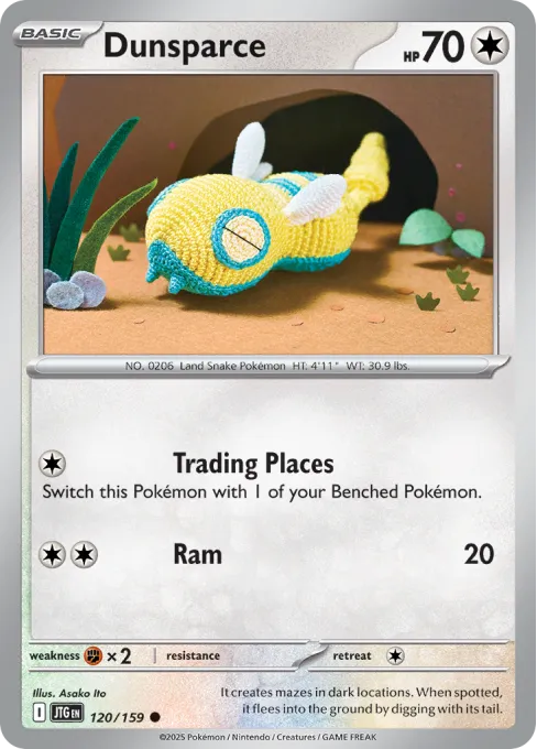Dunsparce - Reverse Holo
