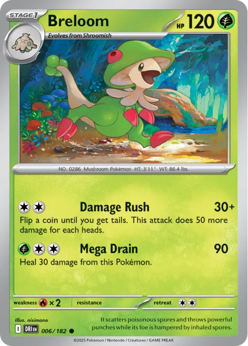 Breloom - Reverse Holo