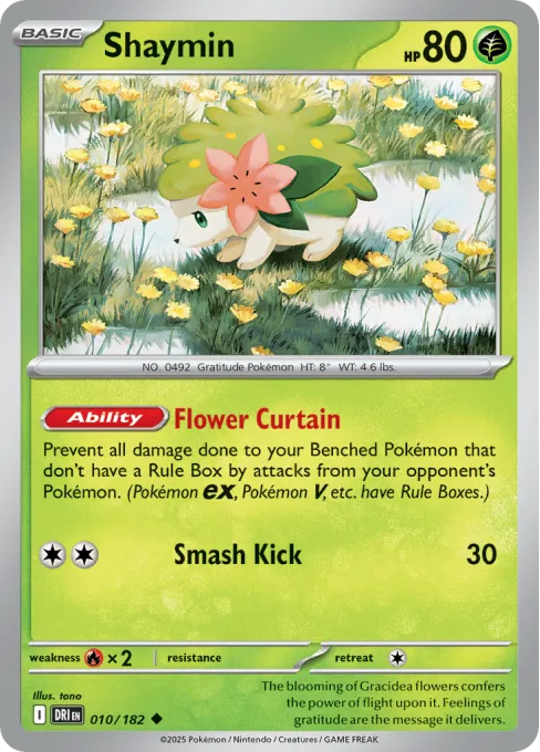 Shaymin - Reverse Holo