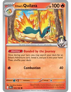 Ethan's Quilava - Reverse Holo