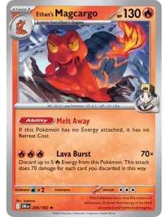 Ethan's Magcargo - Reverse Holo