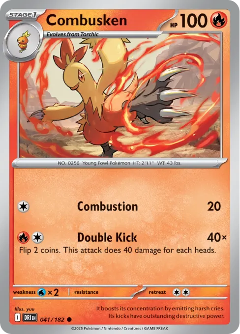 Combusken - Reverse Holo